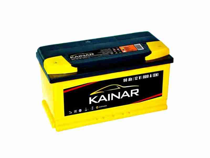 Аккумулятор KAINAR Standart+ 90Ah-12v, L, EN800