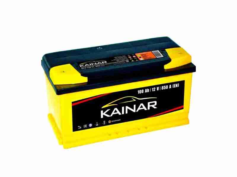 Аккумулятор KAINAR Standart+ 100Ah-12v, R, EN850