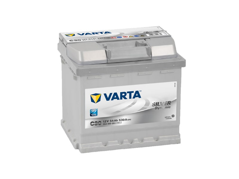 Акумулятор  Varta SD (C30)  54Ah-12v, R, EN530