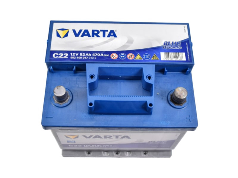 Аккумулятор Varta ВD (C22) 52Ah-12v, R, EN470