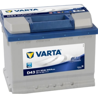 Аккумулятор Varta BD (D43) 60Ah-12v, L, EN540
