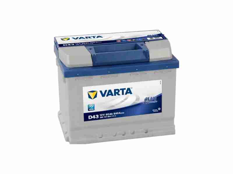 Акумулятор  Varta BD (D43) 60Ah-12v, L, EN540