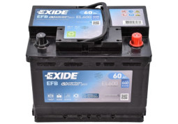 Акумулятор  EXIDE EFB 60Ah-12v, R, EN640