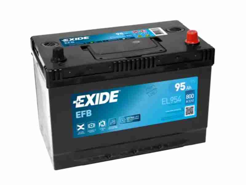 Аккумулятор EXIDE EFB 95Ah-12v, R, EN800