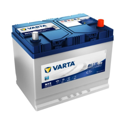 Акумулятор  Varta BD EFB 72Ah-12v, R, EN760