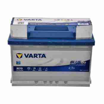 Акумулятор  Varta BD EFB 70Ah-12v, R, EN760