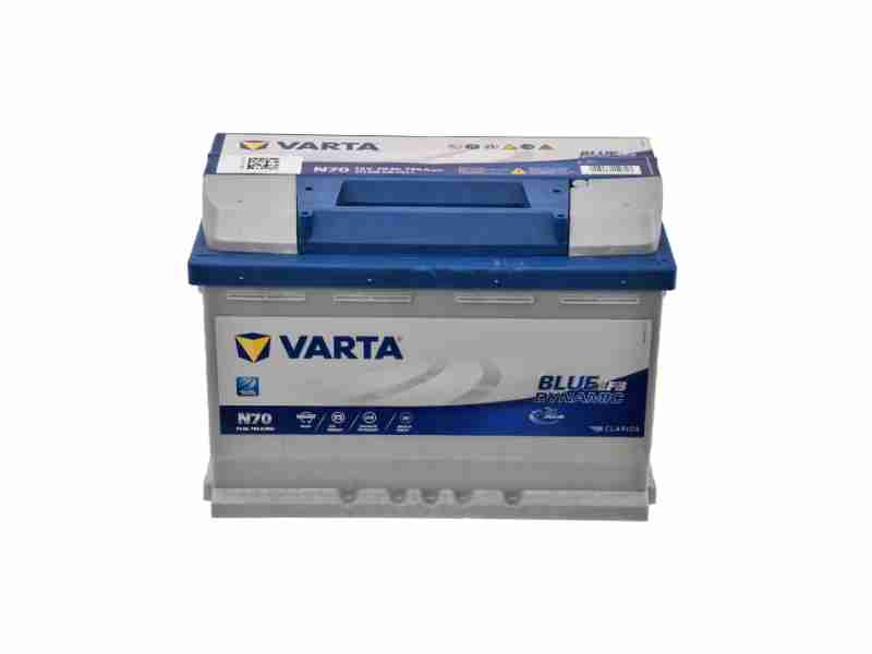 Акумулятор  Varta BD EFB 70Ah-12v, R, EN760