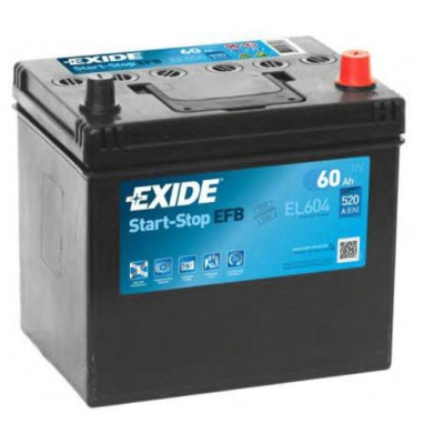 Аккумулятор EXIDE START-STOP EFB 60Ah-12v, R, EN520