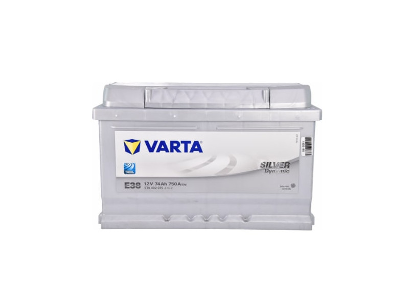 Аккумулятор Varta SD (E38) 74Ah-12v, R, EN750