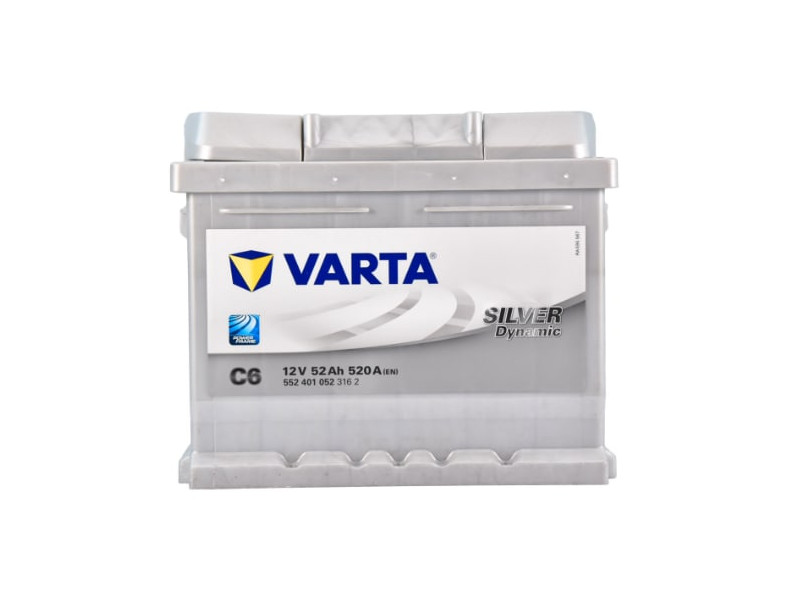 Аккумулятор Varta SD (C6) 52Ah-12v, R, EN520