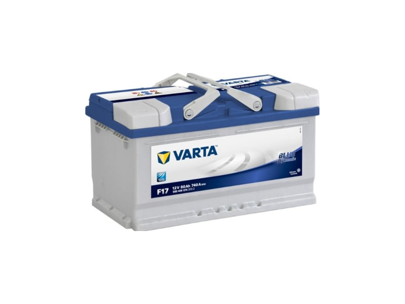 Акумулятор  Varta BD (F17) 80Ah-12v, R, EN740