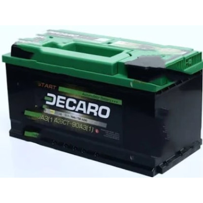 Акумулятор  DECARO START 90Ah-12v, L, EN700