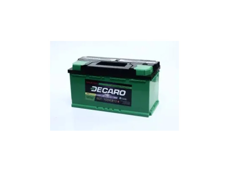 Аккумулятор DECARO MASTER 100Ah-12v, L, EN840
