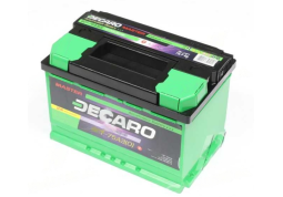 Аккумулятор DECARO MASTER 75Ah-12v, R, EN680