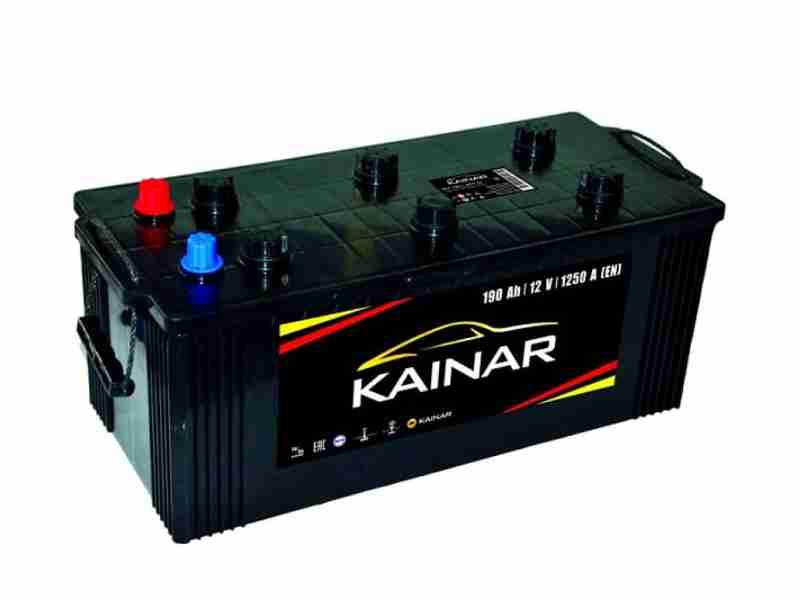 Акумулятор  KAINAR Standart+ 190Ah-12v, EN1250, полярність зворотна (3)