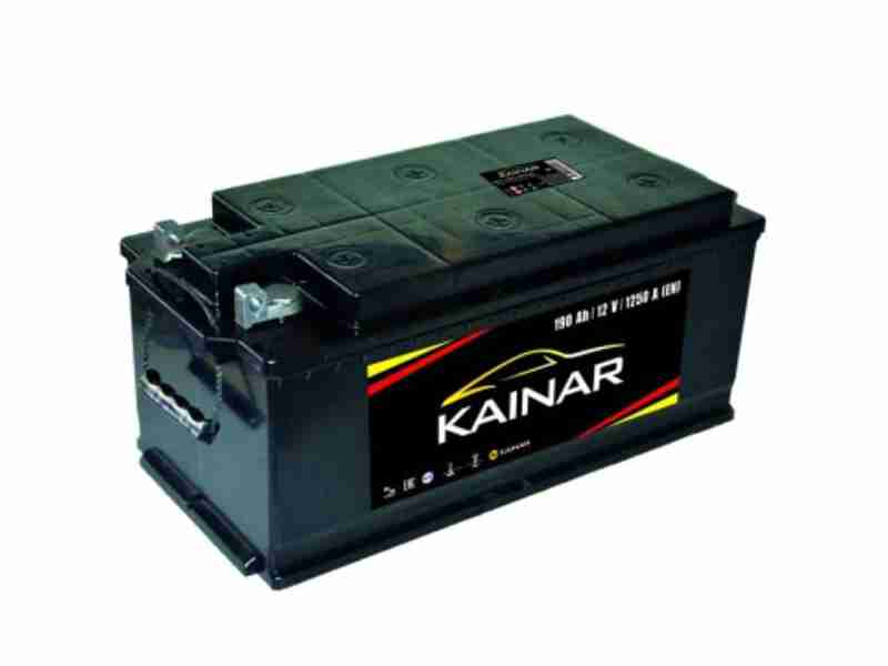 Акумулятор  KAINAR Standart+ 190Ah-12v, EN1250, полярність пряма (4)