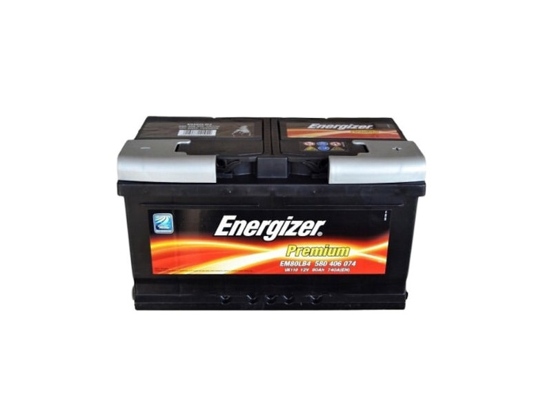 Акумулятор  ENERGIZER Premium 80Ah-12v, R, EN740