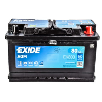 Акумулятор  EXIDE AGM  80Ah-12v, R, EN800