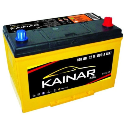 Аккумулятор KAINAR Asia 100Ah-12v, R,EN800