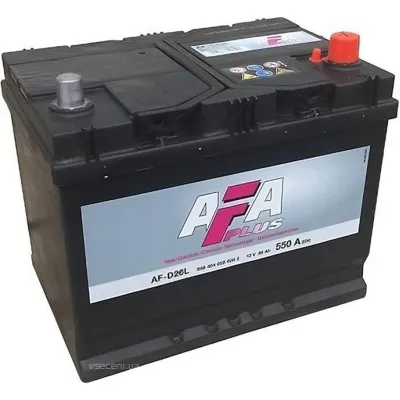 Акумулятор AFA 68Ah-12v, R, EN550