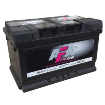 Аккумулятор AFA 72Ah-12v, R, EN680