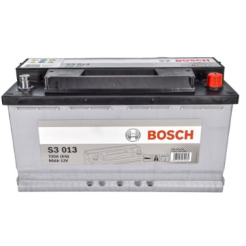 Аккумулятор BOSCH (S3013)  90Ah-12v, R, EN720