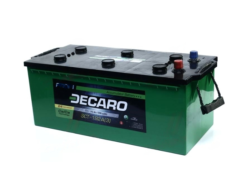 Аккумулятор DECARO PROFI 192Ah-12v, L, EN1350