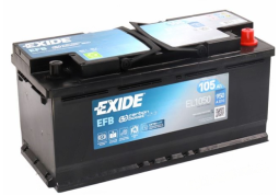 Аккумулятор EXIDE EFB 105Ah-12v, R, EN950