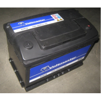 Аккумулятор VOLTMASTER 74Ah-12v, R, EN680