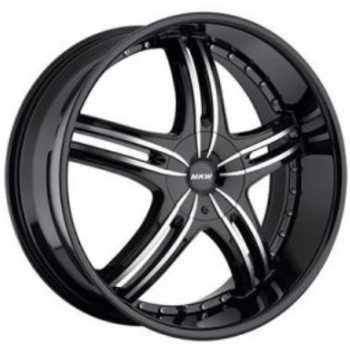 Диски MKW (Mi-tech) M-105 W9.5 R22 PCD6x139.7 ET18 DIA106.1 Satin Black