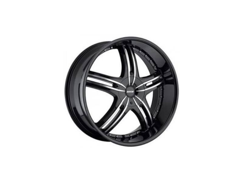 Диски MKW (Mi-tech) M-105 W9.5 R22 PCD6x139.7 ET18 DIA106.1 Satin Black