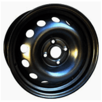 Диски Дорожная Карта Toyota Corolla W6.0 R15 PCD4x100 ET45 DIA54.1 Black