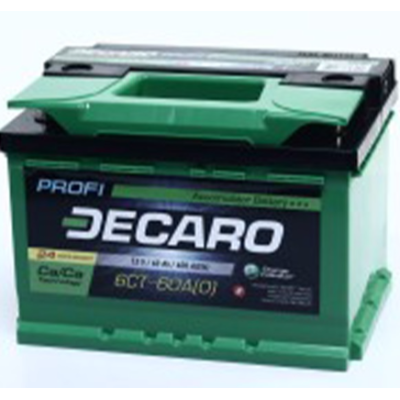 Аккумулятор DECARO PROFI 74Ah-12v, R, EN720