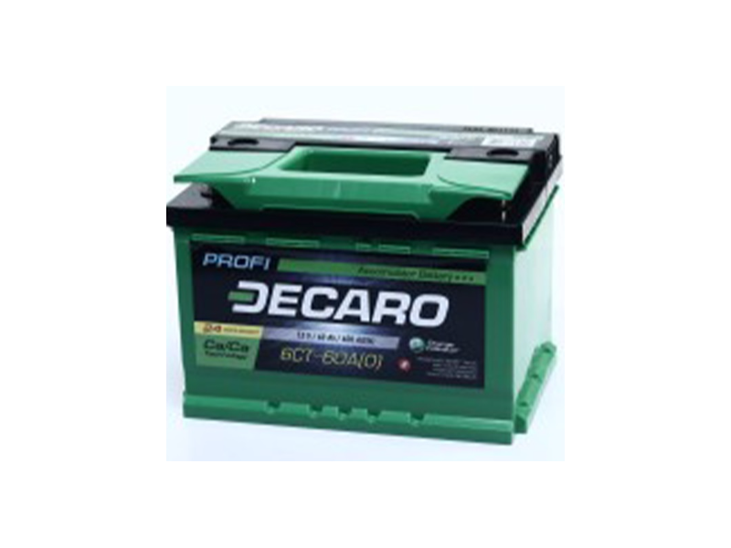 Аккумулятор DECARO PROFI 74Ah-12v, R, EN720