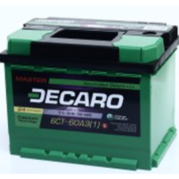 Акумулятор  DECARO START 60Ah-12v, L, EN480