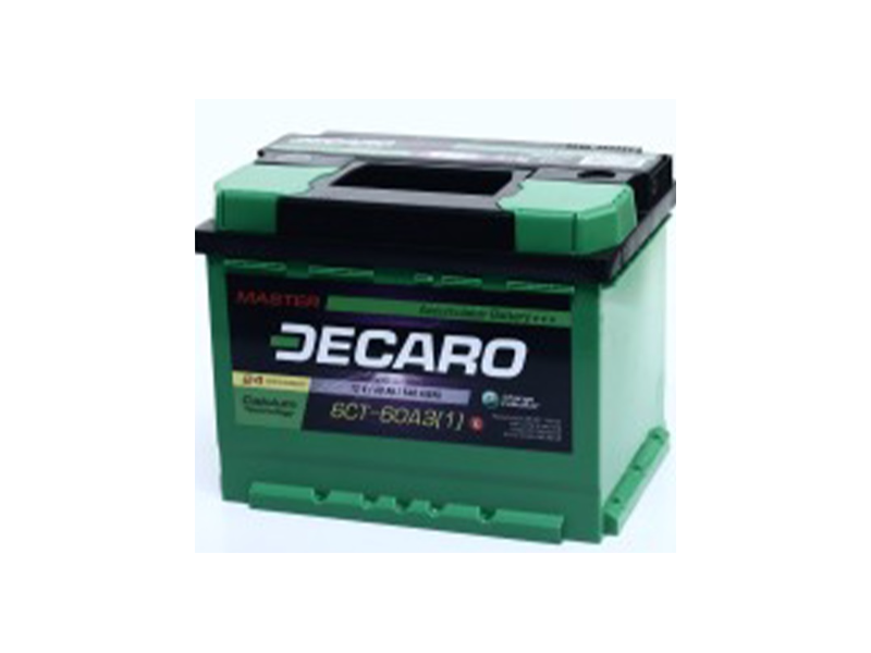 Акумулятор  DECARO START 60Ah-12v, L, EN480