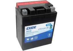 Акумулятор  EXIDE AGM (ETX14AH-BS) 12Ah-12v, L, EN210