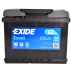 Акумулятор EXIDE EXCELL (EB620) 62Ah-12v, R, EN540