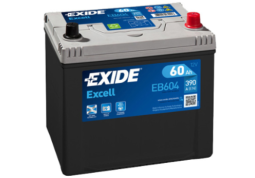 Акумулятор  EXIDE EXCELL (EB604) 60Ah-12v, R, EN390