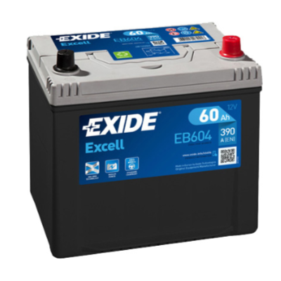 Акумулятор  EXIDE EXCELL (EB604) 60Ah-12v, R, EN390