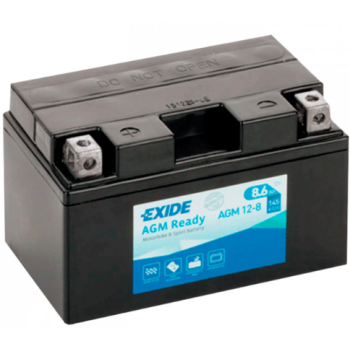 Аккумулятор EXIDE AGM (AGM12-8) 8,6Ah-12v, L, EN145
