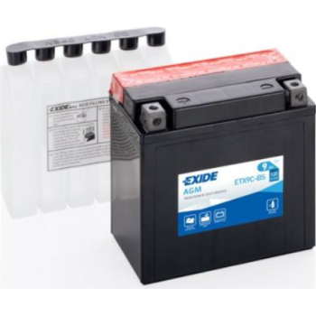 Аккумулятор EXIDE AGM (ETX9C-BS) 9Ah-12v, L, EN120