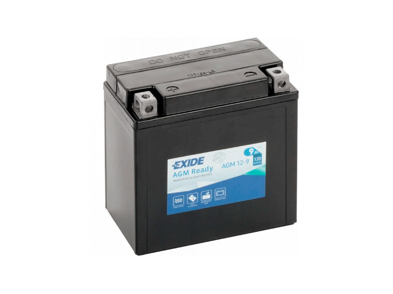 Акумулятор  EXIDE AGM (AGM12-9) 9Ah-12v, L, EN120