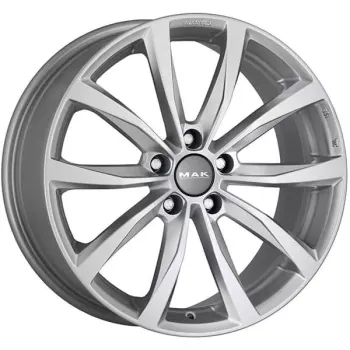 Диски Mak Wolf W6.5 R16 PCD5x112 ET33 DIA57.1 Silver