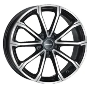 Диски Mak DaVinci Black Mirror W7.0 R17 PCD5x114.3 ET40 DIA66.1