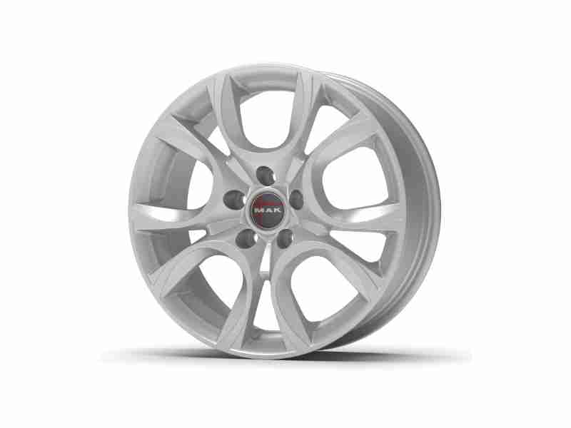 Диски Mak Torino W6.0 R15 PCD5x98 ET39 DIA58.1 Silver