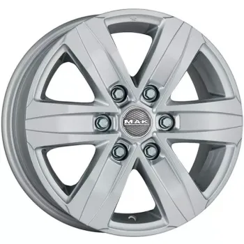 Диски Mak STONE6 W W7.5 R17 PCD6x139.7 ET25 DIA106.1 Silver