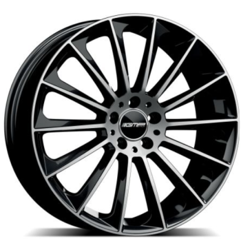Диски GMP Italia STELLAR W10 R22 PCD5x112 ET30 DIA66.6 Black Poler