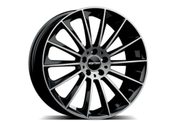 Диски GMP Italia STELLAR W9.0 R21 PCD5x112 ET30 DIA65.1 Black Poler