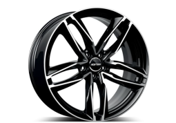 Диски GMP Italia ATOM W8.5 R19 PCD5x112 ET35 DIA66.5 Black Poler